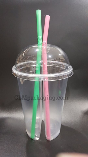แก้วพลาสติก 32oz. 2ช่อง (ถ้วย 2 ใจจัมโบ้) แก้วแฝด ถ้วยพลาสติก32oz. 2ช่อง PP